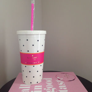 Kate Spade Polka Dot Tumbler 20oz